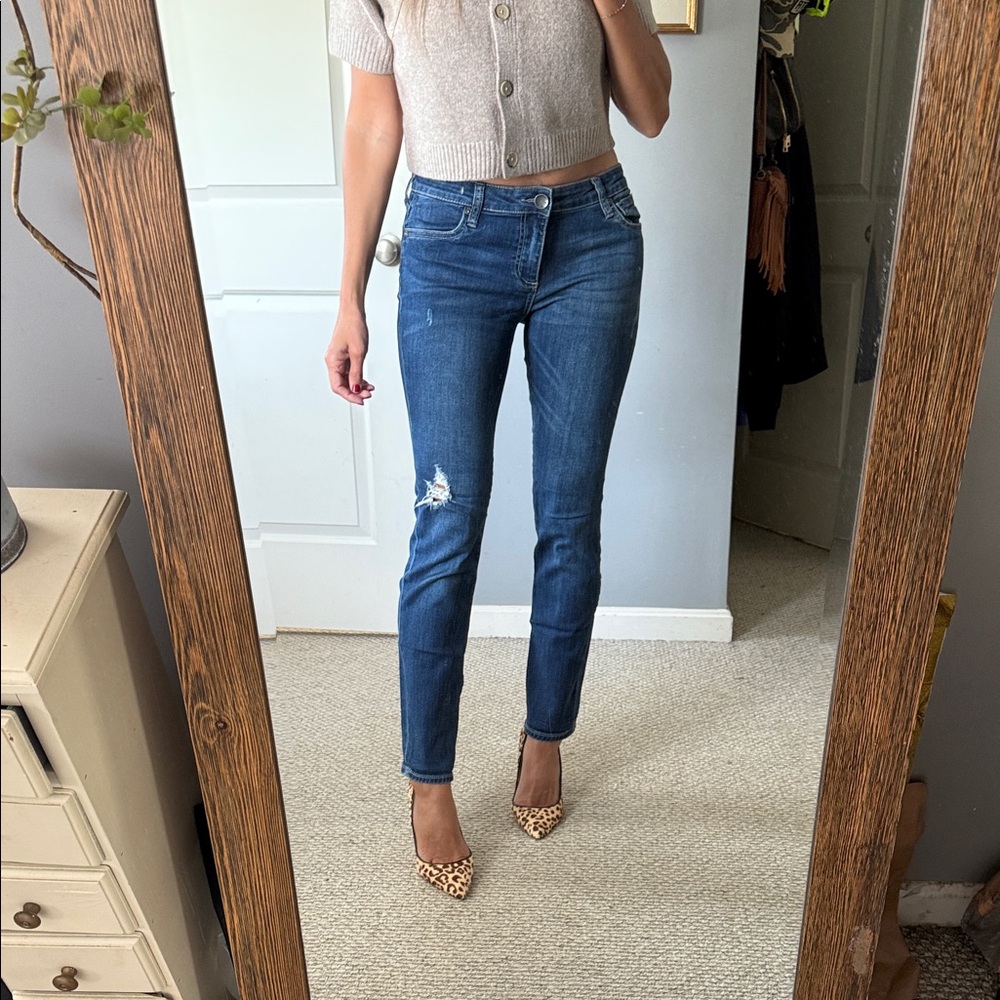 Kut from the Kloth Dark Blue Skinny Jeans